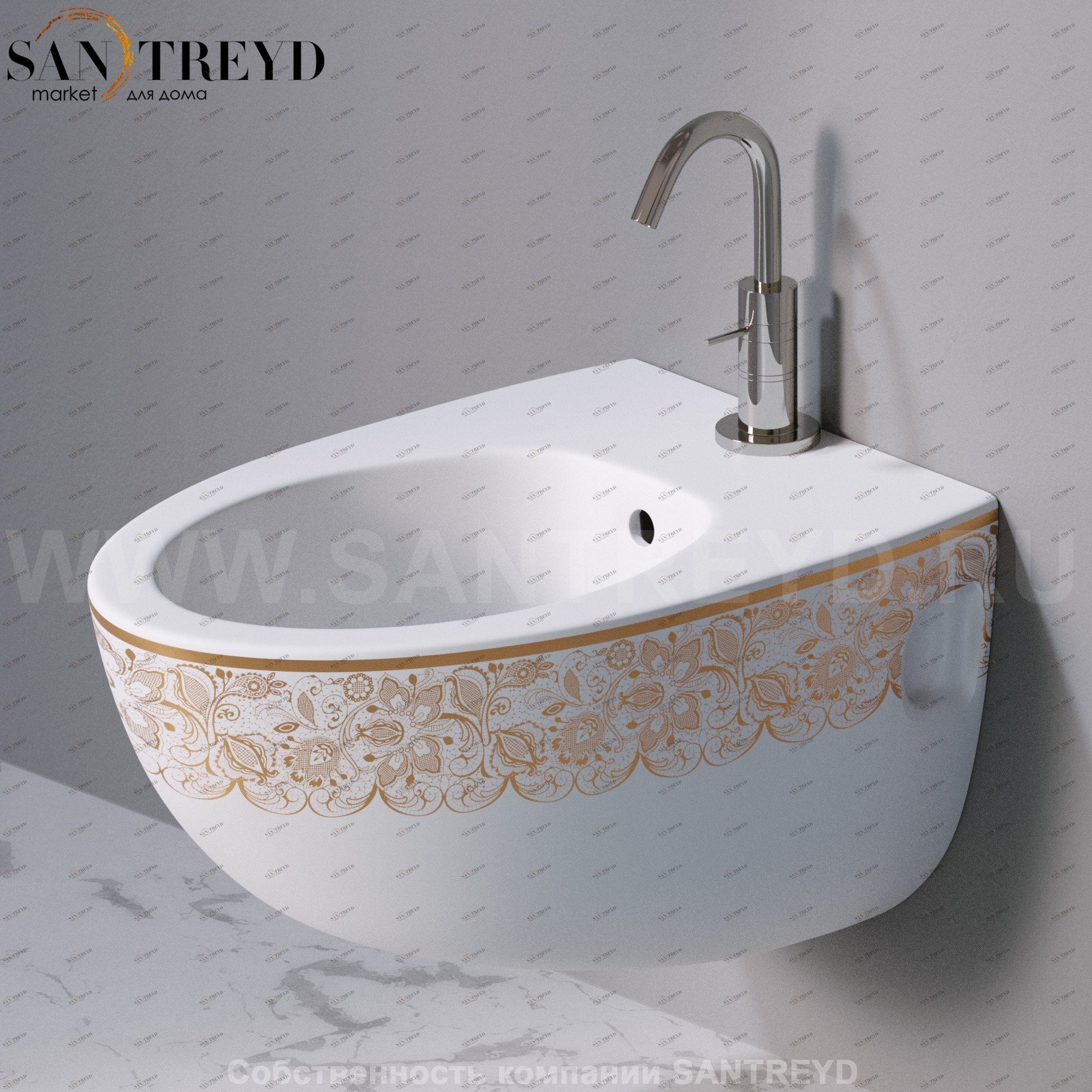 S512.461G Биде подвесное OVAL A. e T. Italia AeT ITALIA