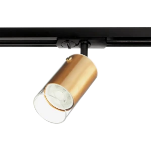 WOLTA Золотой трековый спот с поворотным механизмом для акцентного освещения 89436503