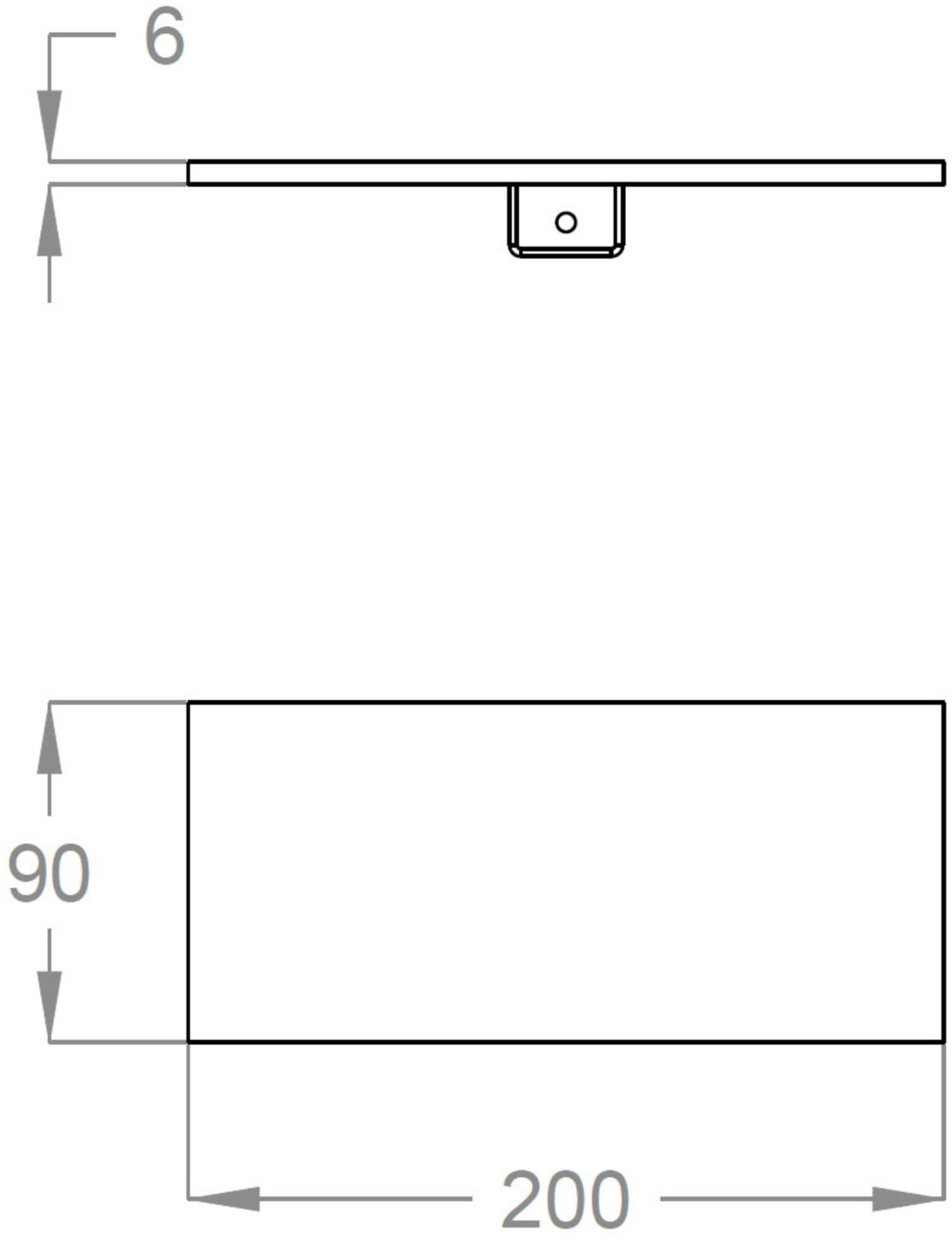 Fir Italia Полка для ванной из Corian® Accessoriessteel Abin03d - Вид №2