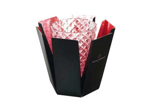 Ваза хрустальная 27 см прозрачная Collectionneur CRISTAL D ARQUES ДИЗАЙНЕРСКИЕ 00-3951973 Прозрачный  - Вид №3