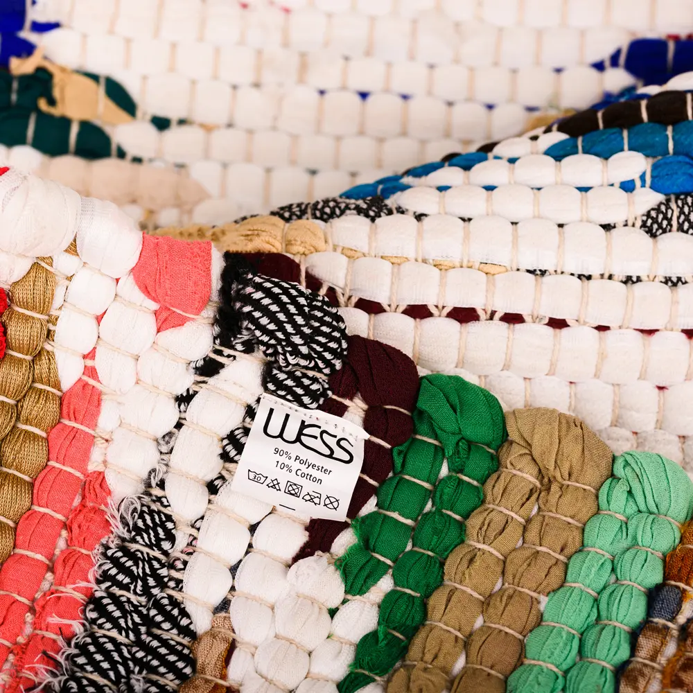 Коврик для ванной Wess Boho 60x90 см цвет бежевый красный STLM-2177322 - Вид №2