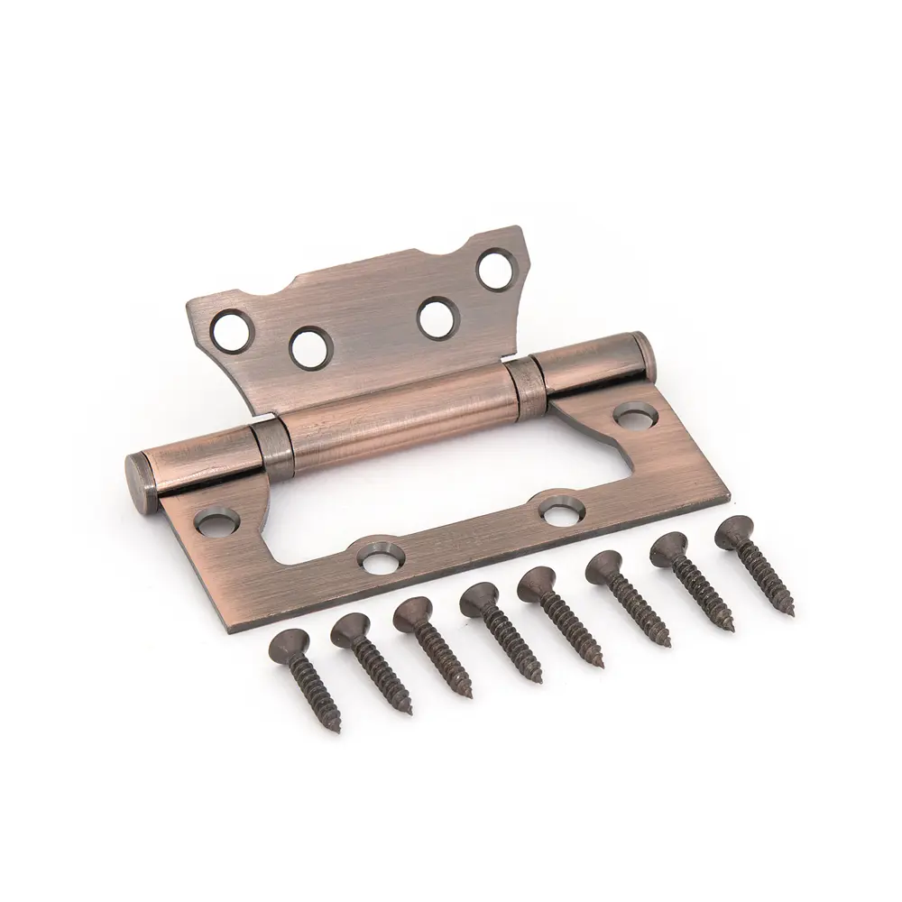 Петля без врезки E-2BB-100 цвет старая медь ФАБРИКА ЗАМКОВ STLM-2068348 - Вид №1