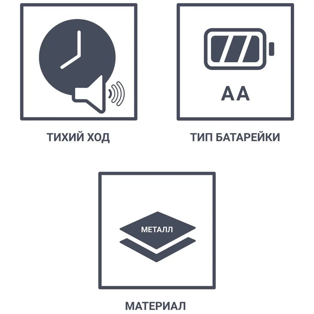 Часы настенные Apeyron ML7120 ø30 см металл Santreyd Декор STLM-2024764 - Вид №3