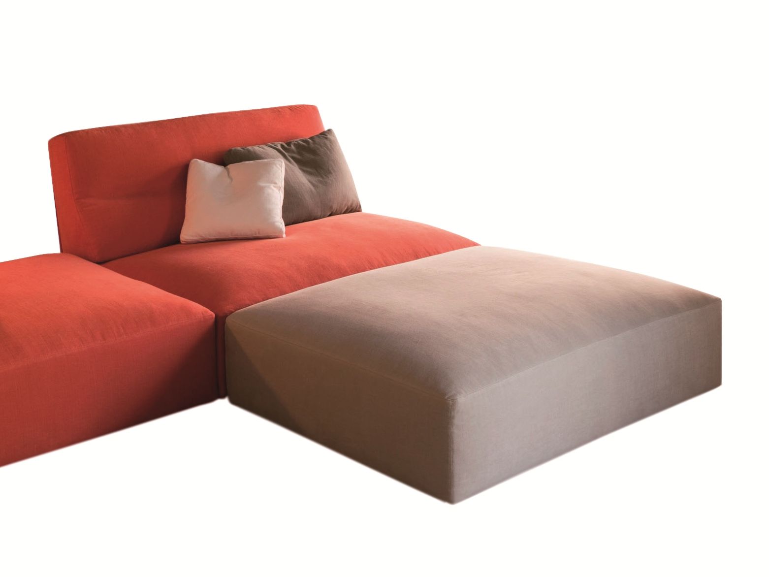 Съемный пуф из ткани Verzelloni ARCH-00144660