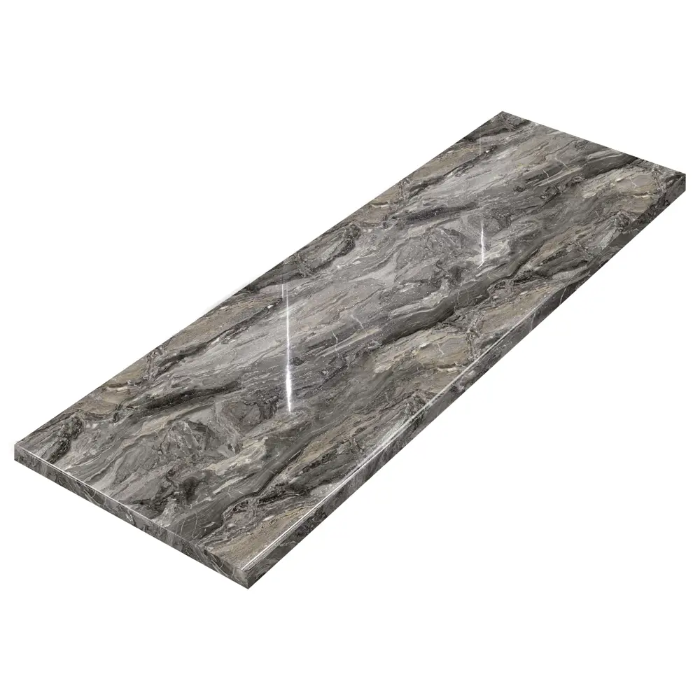 Столешница кухонная Рашчер 240x60x3.8 см KONSENSA ДСП цвет серый STLM-2158896 - Вид №4