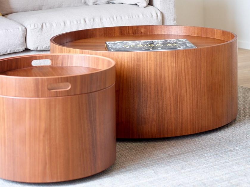 Wildspirit Пуф / журнальный столик из дерева со встроенным ящиком sun-id-1458688 - Вид №9