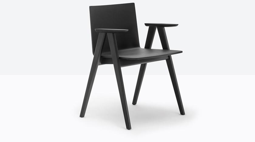 Pedrali Стул ясень с подлокотниками Osaka 2815 - Вид №1