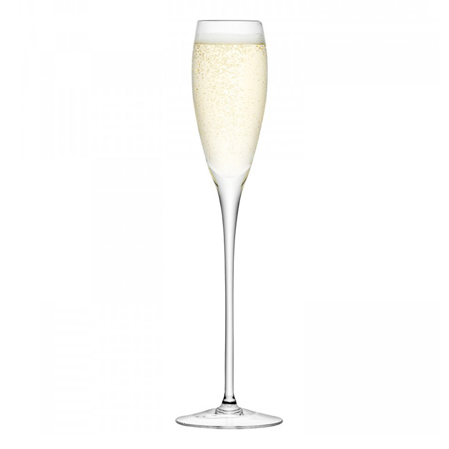 Набор из 4 бокалов-флейт 160 мл Wine LSA INTERNATIONAL WINE 00-3863048 Прозрачный  - Вид №2