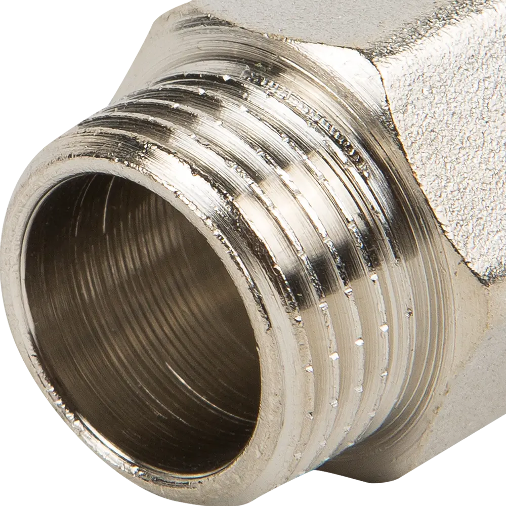 Удлинитель Valtec 1/2"х40 мм внутренняя-наружная резьба никелированная латунь STLM-2082749 - Вид №1