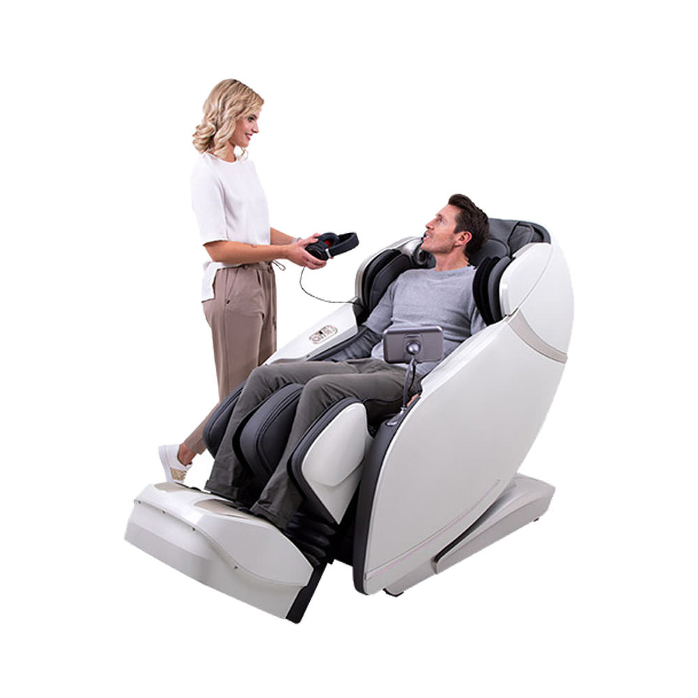 Массажное кресло SKY LINER 2 WHITE GREY (серо белый) CASADA sun-id-2007838 - Вид №5