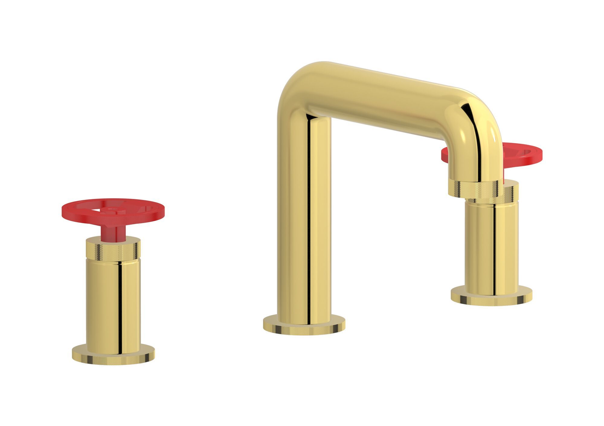 Смеситель для раковины с 3 отверстиями для пола с автоматическим сливом IB Bold ARCH-00060868 - Вид №16