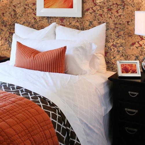 Пробка CorkStyle Wall design Monte Red (Гладкая) 600х300 мм 1000900041 - Вид №2