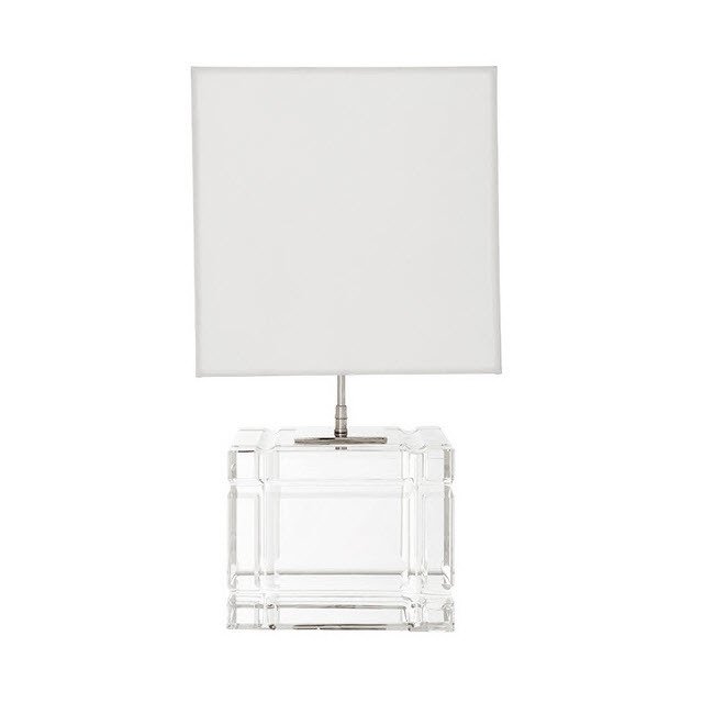 Настольная лампа Academia от Eichholtz 108491 EICHHOLTZ ВАЗА 061853 Белый;прозрачный  - Вид №1