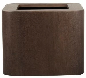 Hobby Flower Низкий горшок из фанерованной древесины с автоматическим поливом Roma