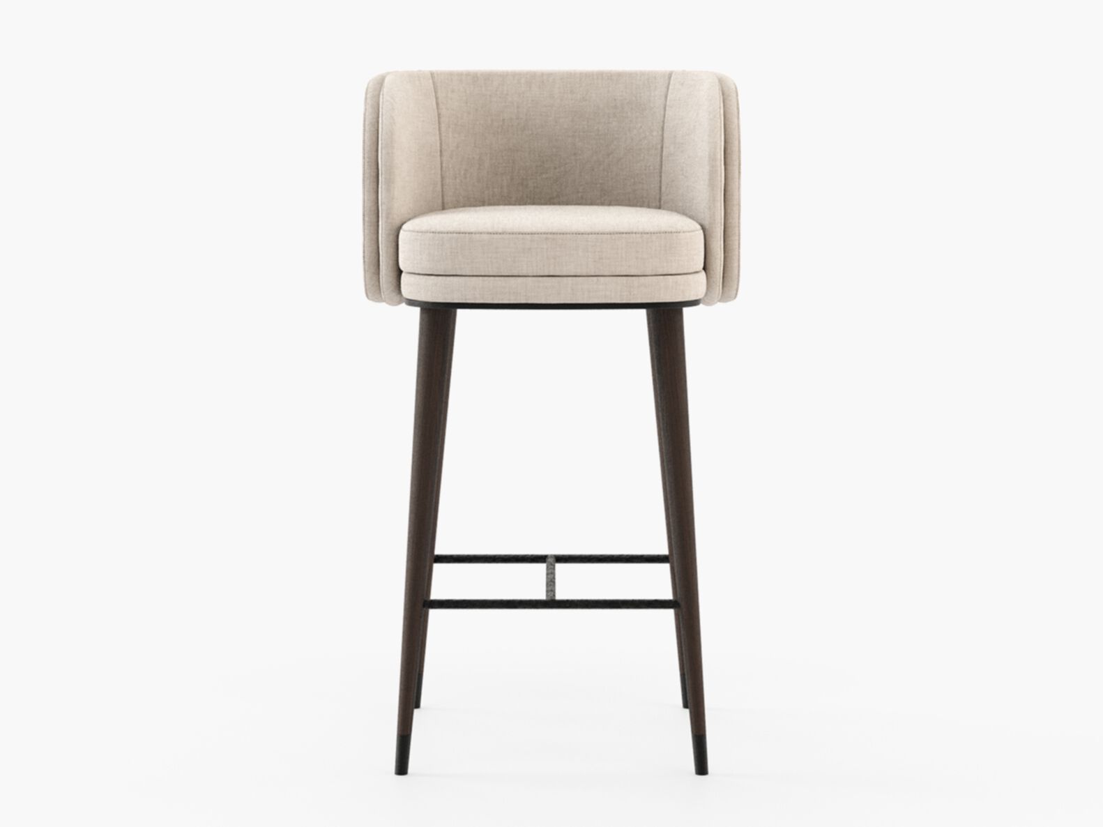 Высокий тканевый мягкий стул с подлокотниками Laskasas Essence ARCH-00035022 - Вид №10