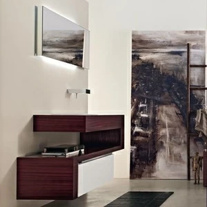 Toscoquattro Комплект мебели для ванной 02 NEW LOOK красное дерево