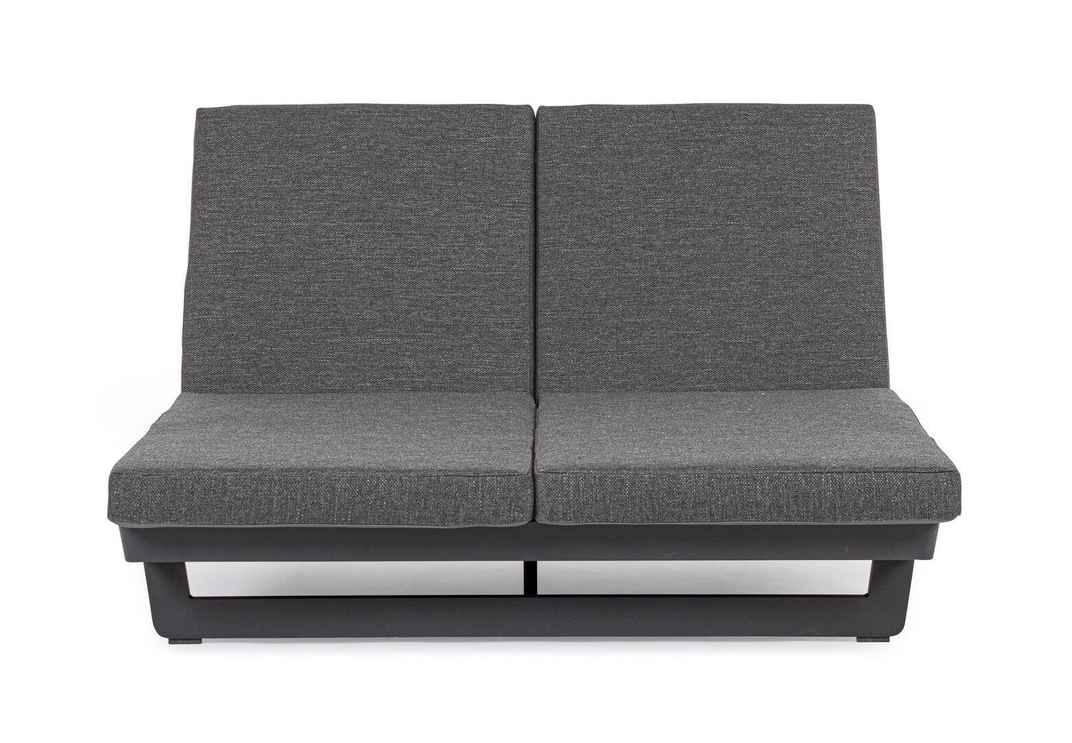 Двуспальная Садовая кровать с откидной спинкой из ткани BIZZOTTO Infinity ARCH-00146057 - Вид №24