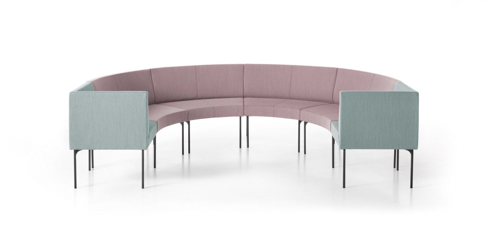 Модульная скамья из ткани со спинкой SITIA Laguna ARCH-00146120 - Вид №57