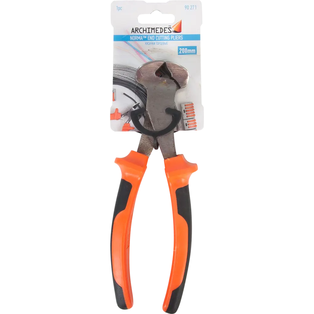 Кусачки торцевые Archimedes из полированной стали (CS) 200 мм STLM-2001098 - Вид №3