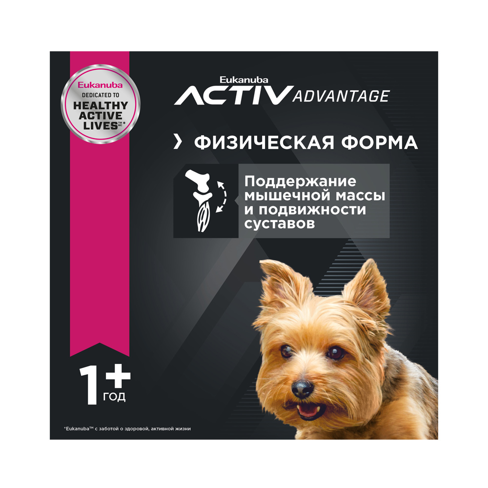 ПР0033058 Корм для собак для миниатюрных пород сух. 500г Eukanuba  - Вид №2