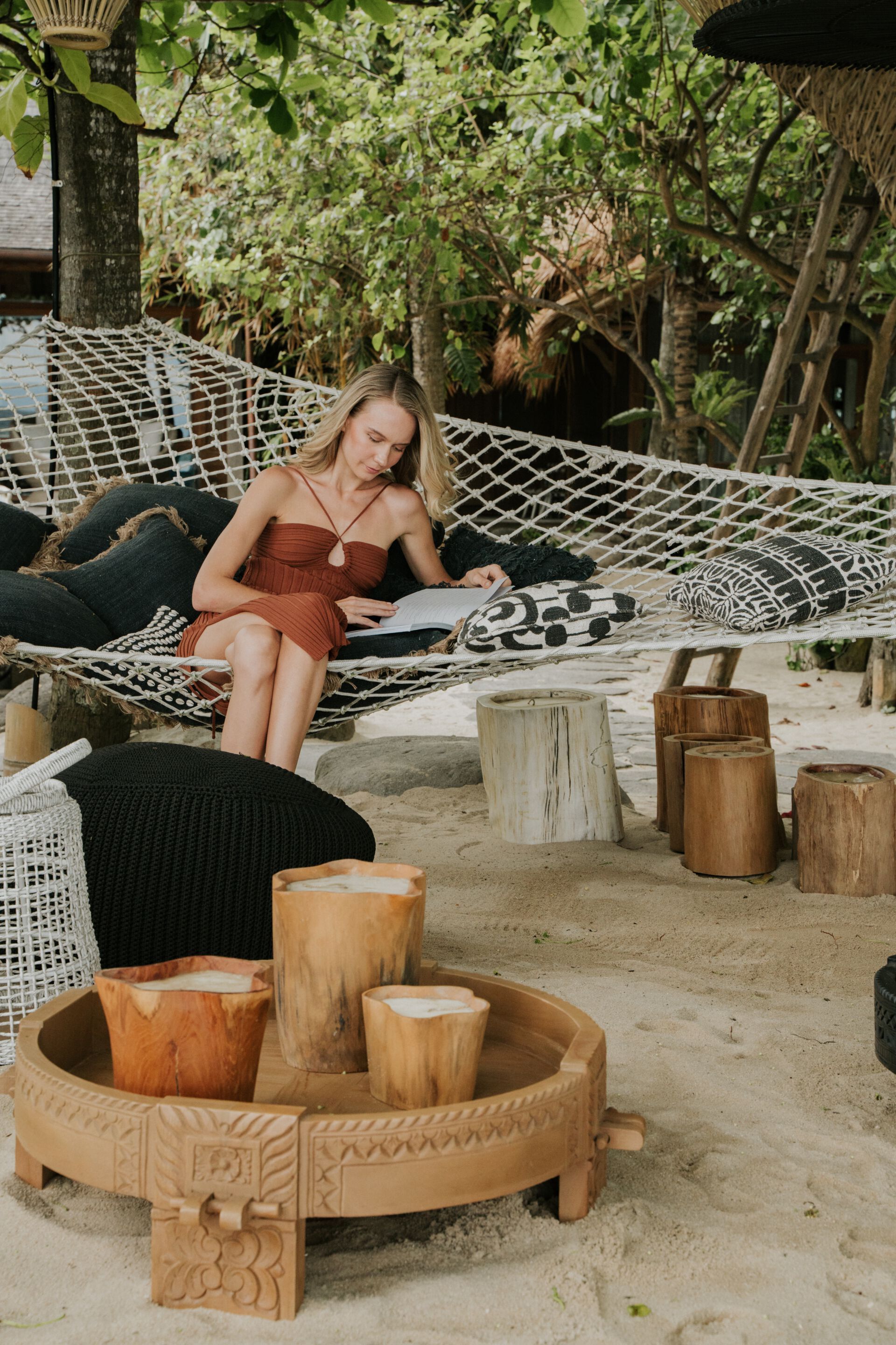 Свеча из тикового дерева cbdesign Accessories ARCH-00121714 - Вид №6