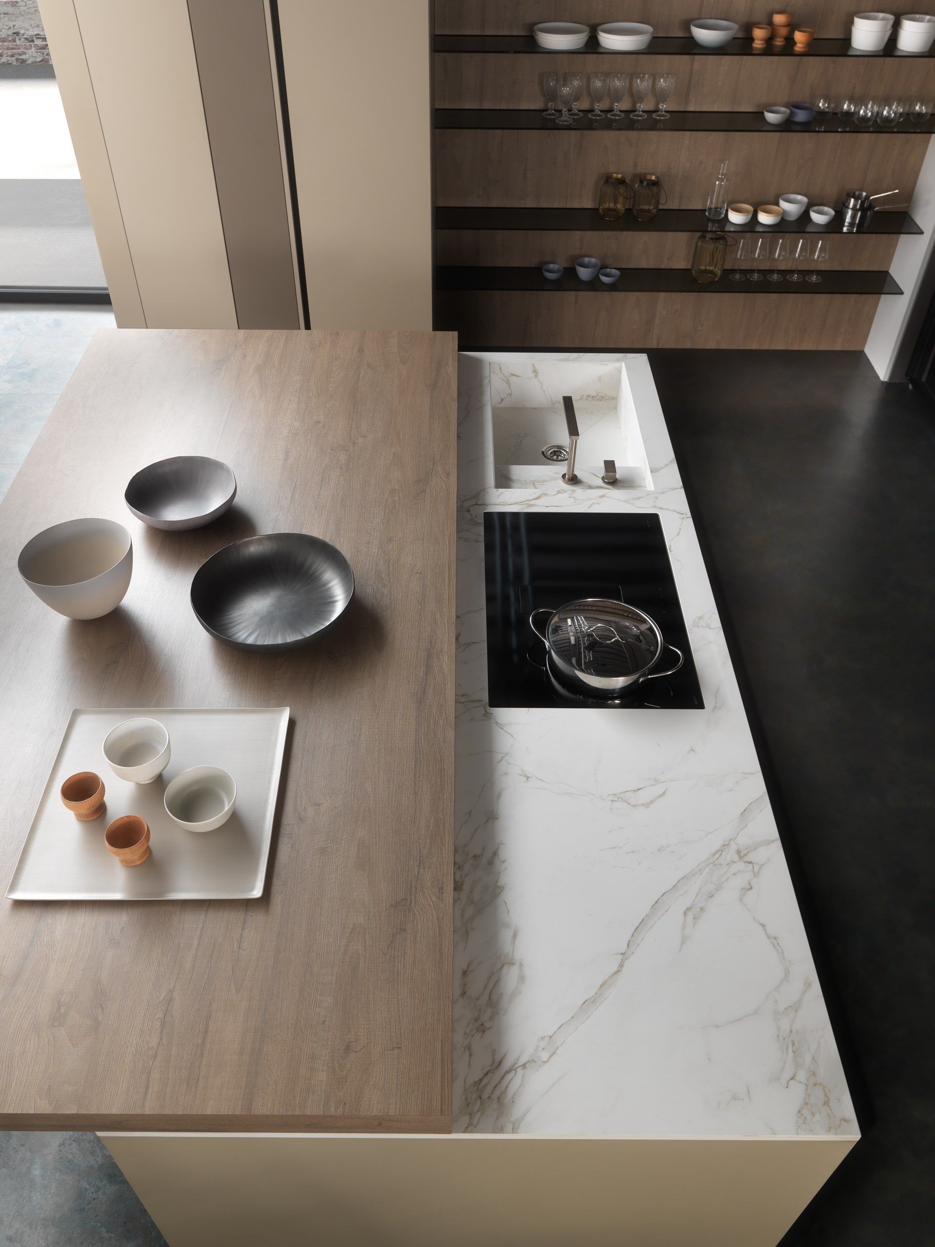 Кухня с островом Floritelli Cucine ARCH-00013859 - Вид №1