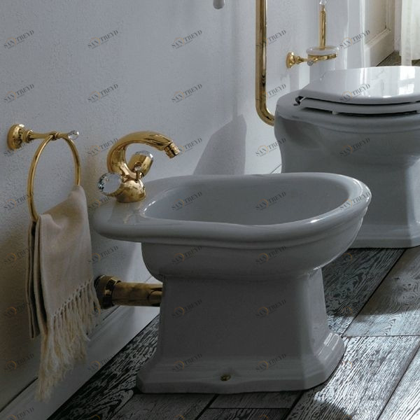 0511 Биде напольное IMPERO STYLE Olympia Ceramica