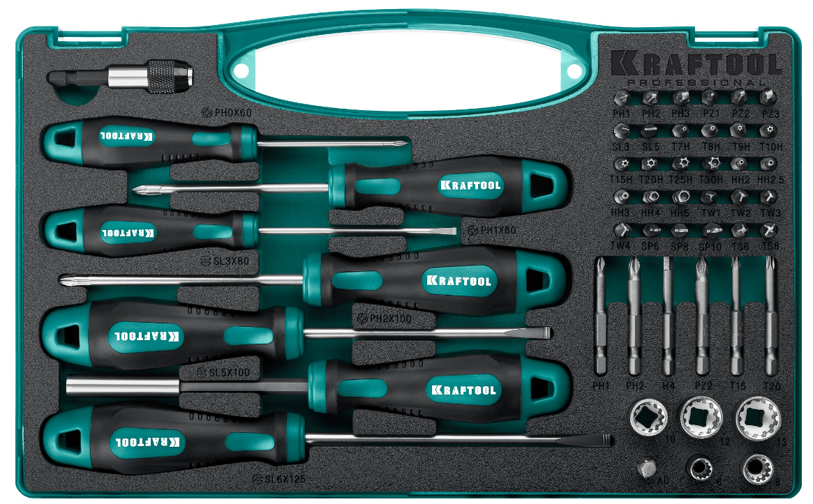 Набор отверток KRAFTOOL 25815 9107811 STDN-0134345