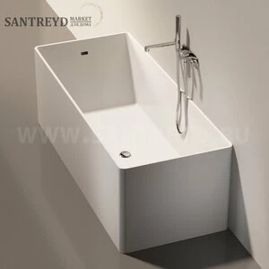 Ванна свободностоящая WASH 170 см серая