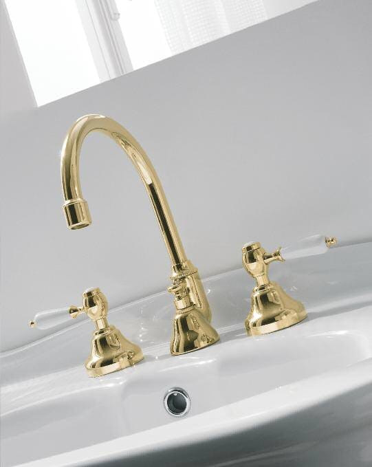 Смеситель для раковины с 3 отверстиями в классическом стиле Zazzeri 800 ARCH-00022548 - Вид №2