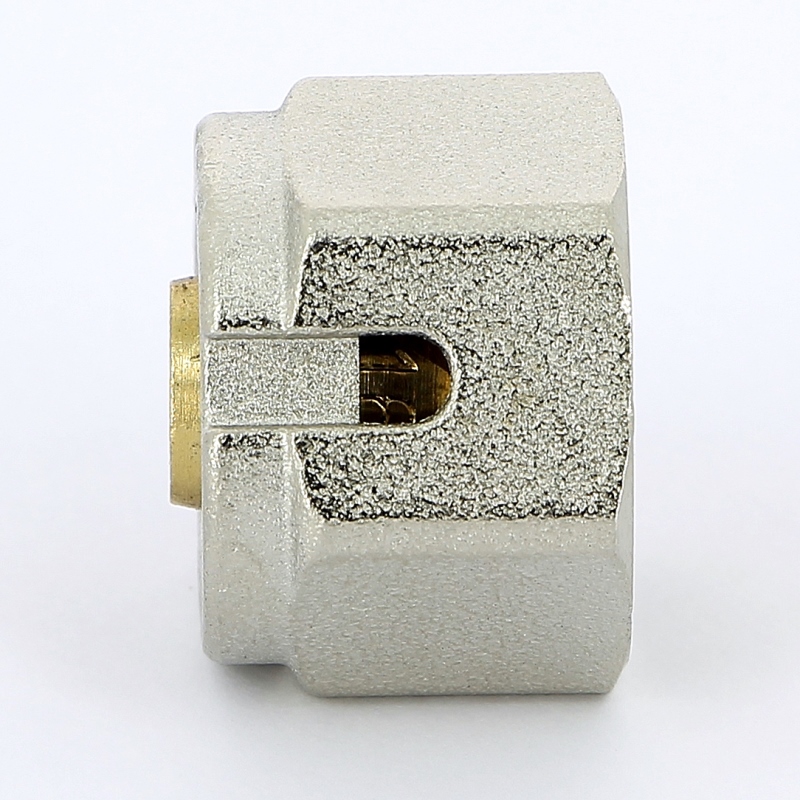 Соединитель для PEX-трубы обжим EMMETI 16х2,2(М24х19) 28100336