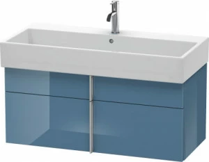 VA650804747 Vero Air Тумбочка подвесная Каменно-синий глянцевый лак