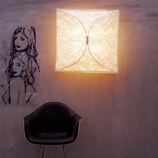 Flos Настенный светильник из синтетической ткани Home collection - muro+soffitto sun-id-1363141 - Вид №3