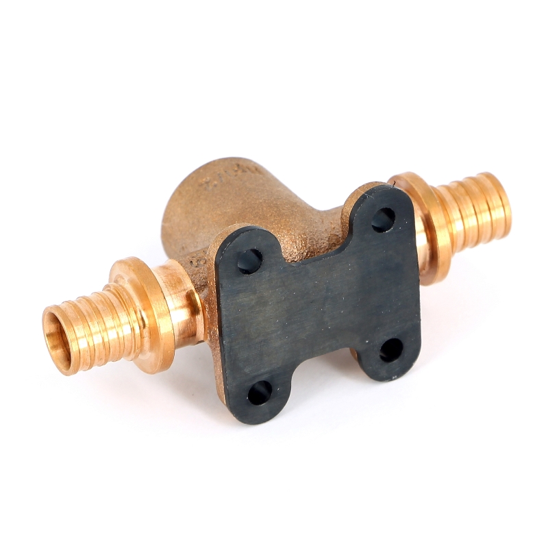 Водорозетка надвижная В REHAU 16х1/2"х16 RX проходная бронза 456291 - Вид №2