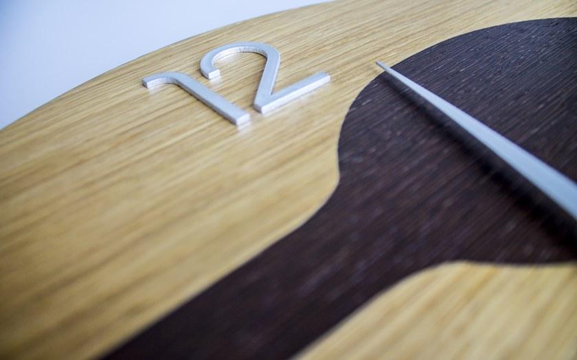 LIGNIS® Настенные часы из инкрустированного дерева Dolcevita objects 10.068 / 10.146 - Вид №2