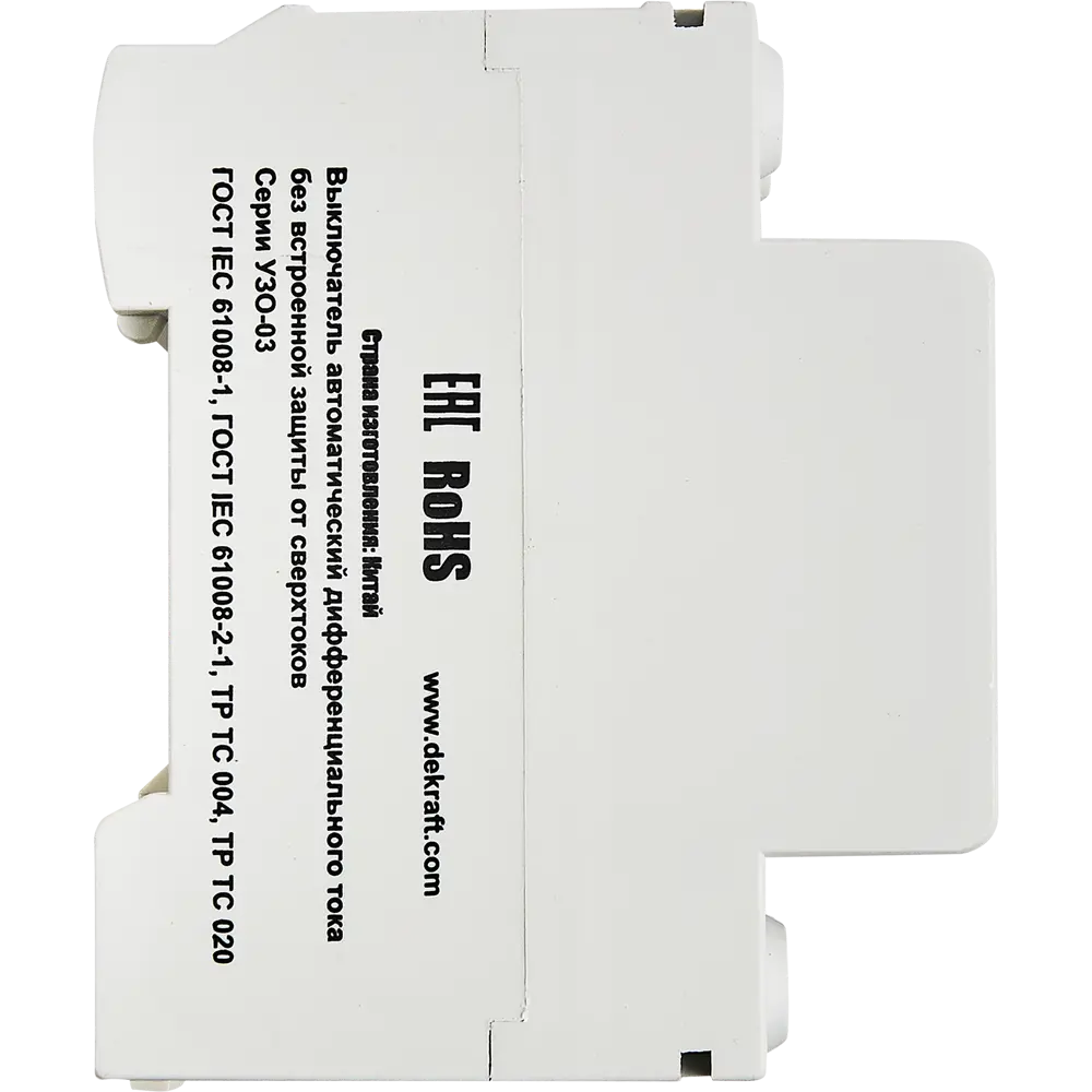 УЗО DEKraft ВДТ-03 4P 40А с защитой от токов утечки 88461153 STLM-1115368 - Вид №3