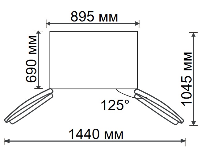 8178855 Холодильник Side by Side   Бирюса SBS 587 I серебристый STDN-0034354 - Вид №12