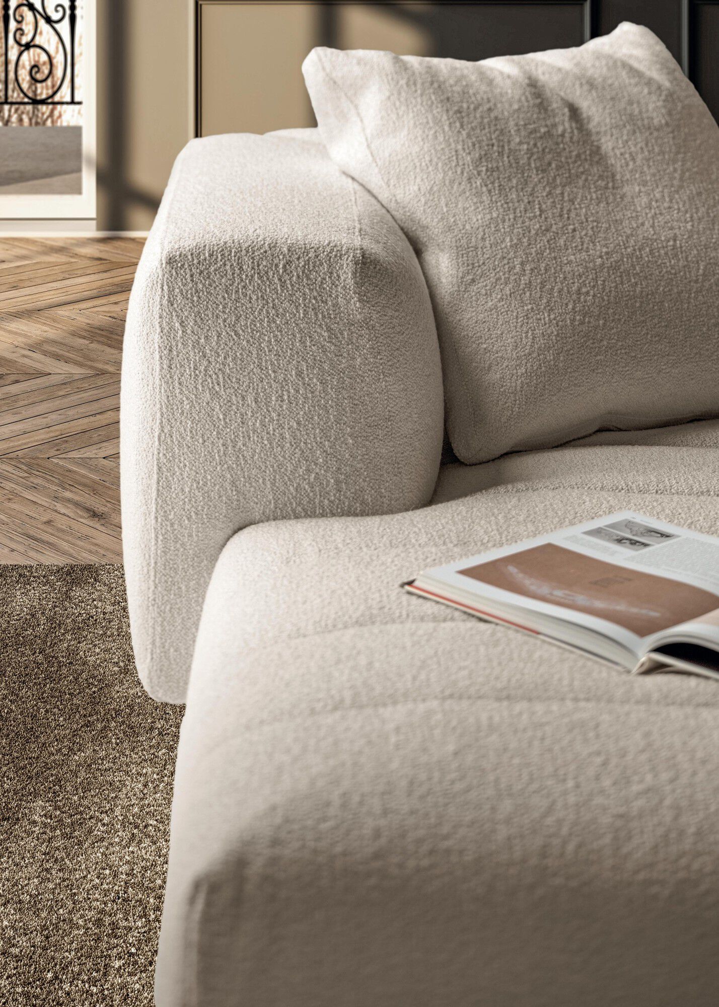 Угловой диван из ткани Lago HERO - 2701 ARCH-00115319 - Вид №1