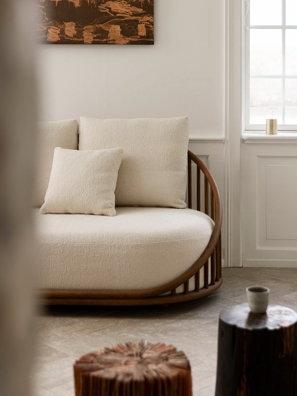 2-местный диван из ротанга EXPORMIM Бочка ARCH-00082355 - Вид №2