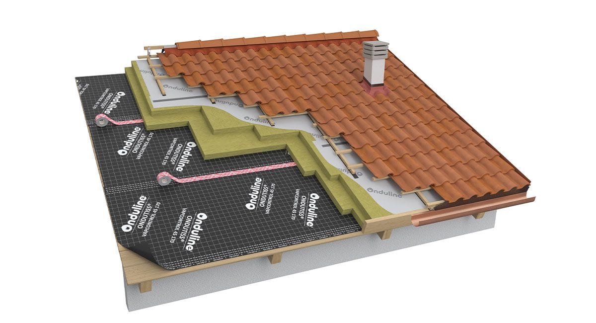 Четырехслойный усиленный паровой тормозной экран ONDULINE ITALIA ONDUTISS ARCH-00131128 - Вид №1