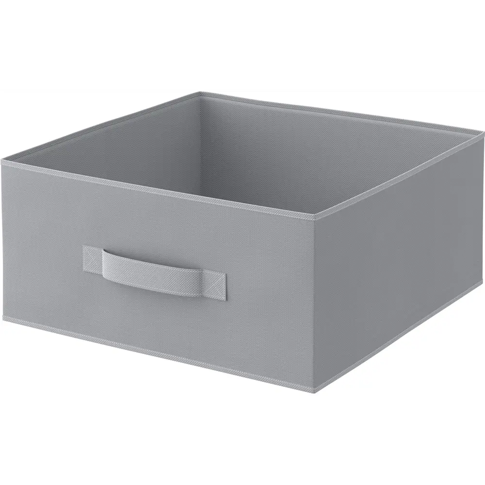 Короб Spaceo KUB Granit 15x31x31 см 14.4 л спанбонд цвет графитовый STLM-2062882 - Вид №1