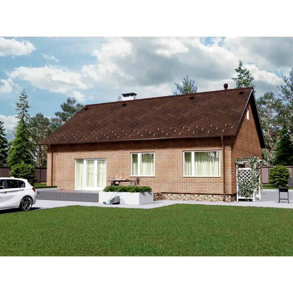 Гибкая черепица Технониколь Прима красный 3 м² STLM-2014738 - Вид №4