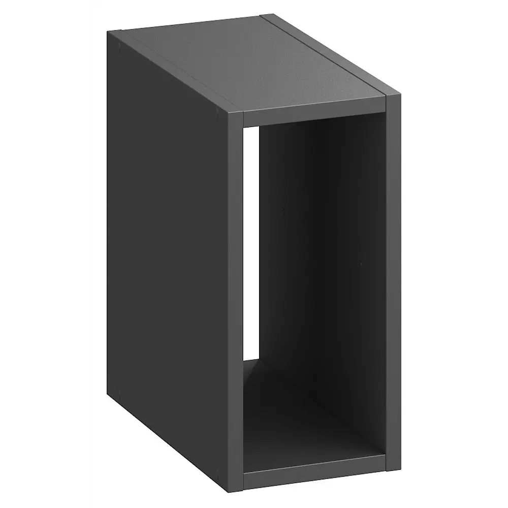 Стеллаж SPACEO KUB 1/2К, 18х36х31,7 см, цвет графит STLM-2102591