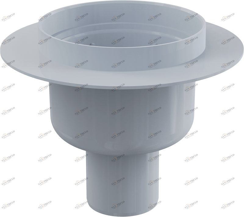 Корпус сливного трапа DN50, подводка – прямая ALCAPLAST APV6000