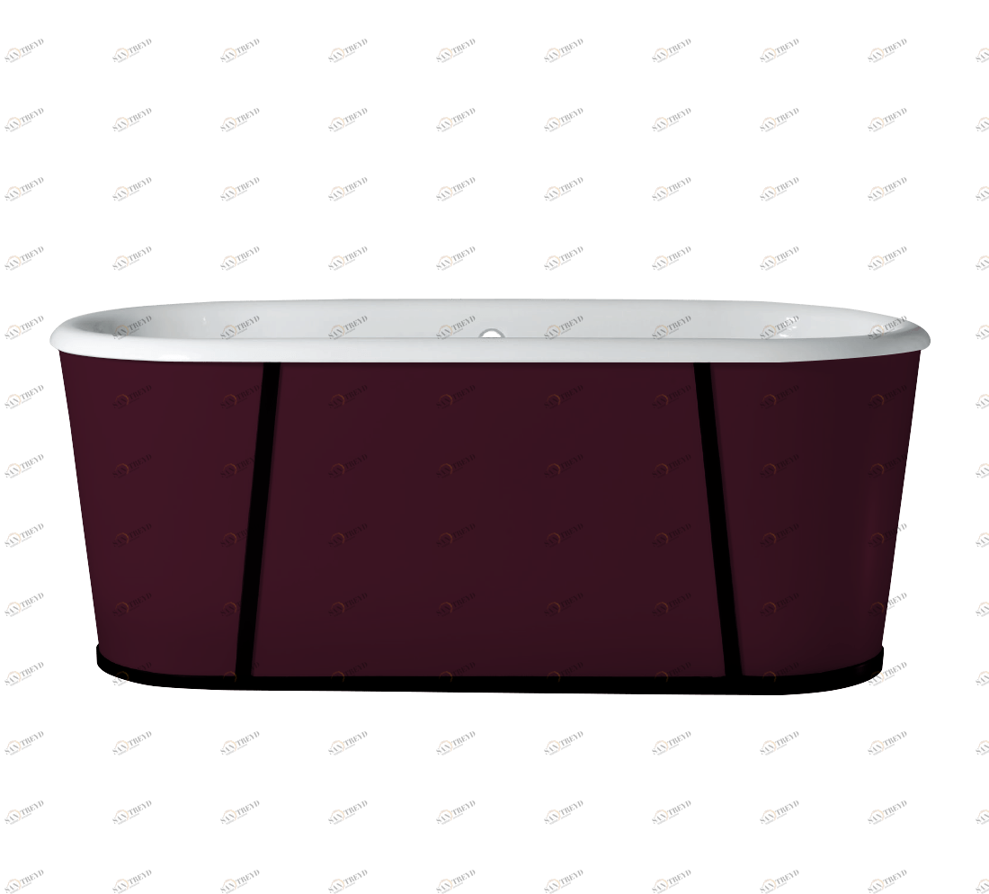 Gentry Home Новая Канада Cast iron bathtub Ral 4004 GH100461 