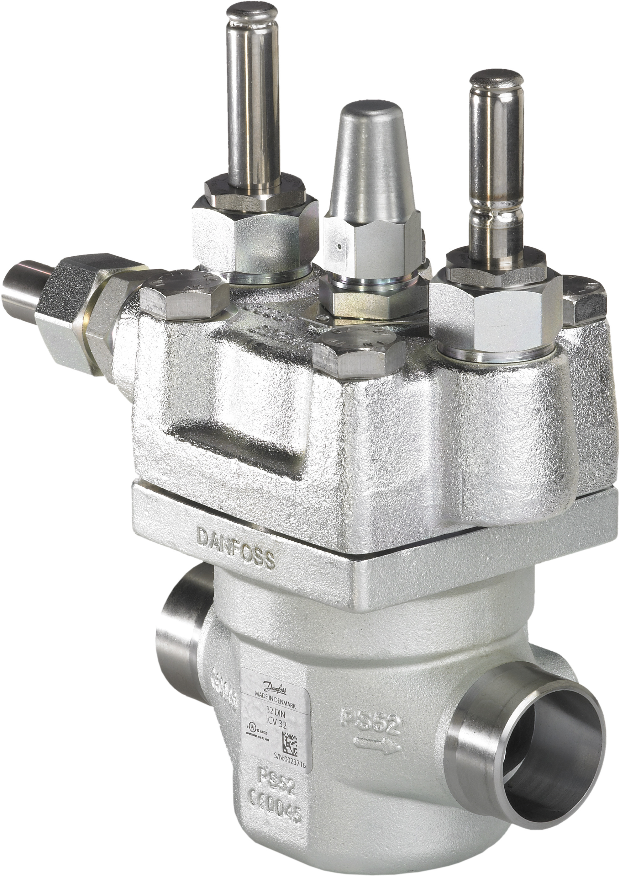 Danfoss ICLX — двухступенчатые клапаны ICLX 150 (D 150) Клапан соленоидный 027H7167  - Вид №9