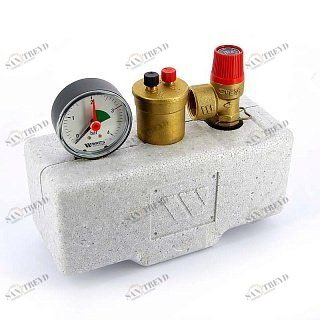 Группа безопасности котла WATTS KSG/PF 30 3 бар 50 кВт сталь 10005231