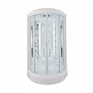 Закрытая душевая кабина Aquanet Taiti 110x110 без пара с г/м, матовое стекло