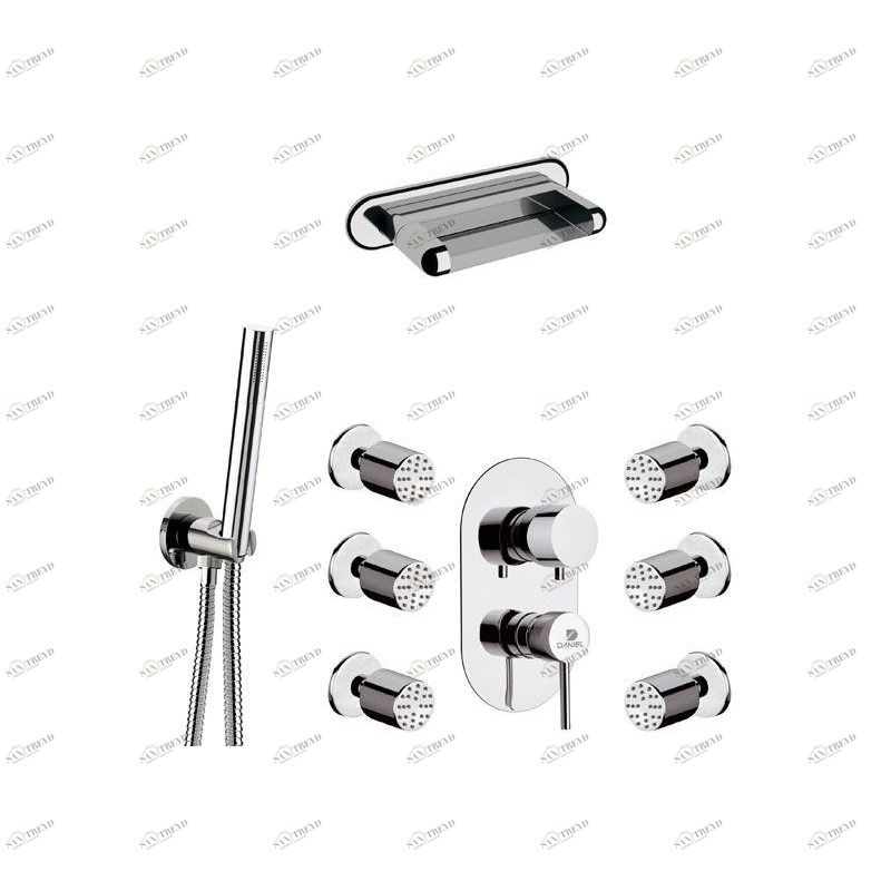 S20616ZC Душевой набор DANIEL RUBINETTERIE 