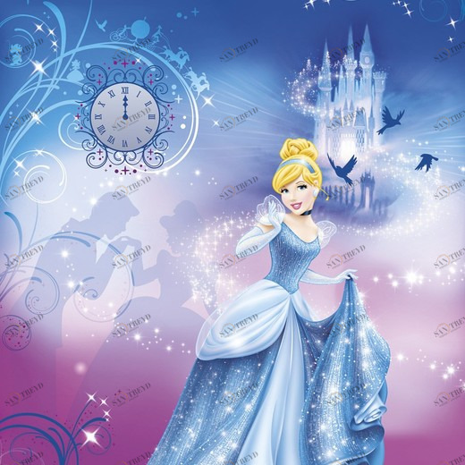 4-407-Cinderella-s-Night Фотообои Komar Disney 2.54х1.84 м 4407CINDERELLASNIGHT